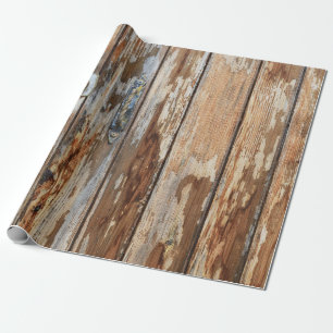 Closeup photo of brown wooden board wrapping paper
