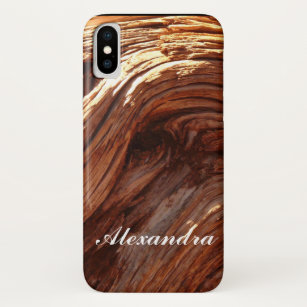 closeup photo of the rings on a tree trunk Case-Mate iPhone case