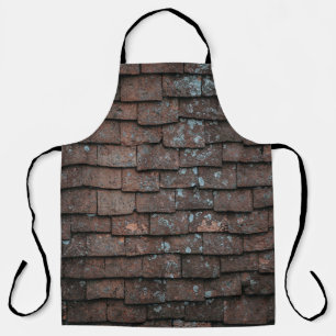 Closeup photography of brown and gray concrete bri apron