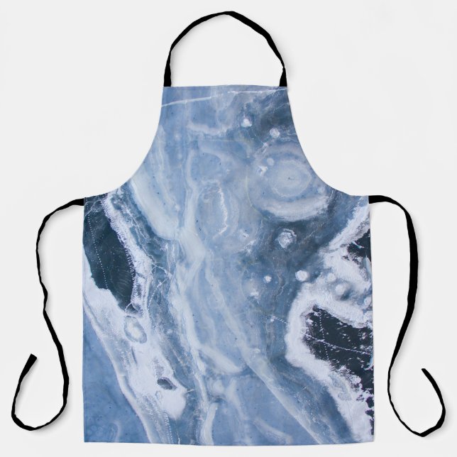 Closeup photography of gray geode apron (Front)