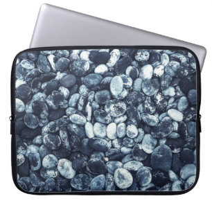 Closeup photography of stones laptop sleeve