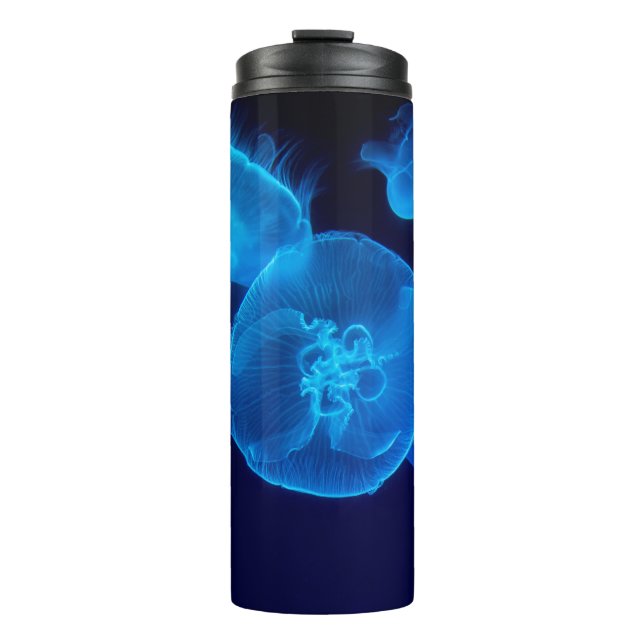 CLOSEUP PHOTOGRAPHY OF SWARM OF JELLYFISH THERMAL TUMBLER (Front)