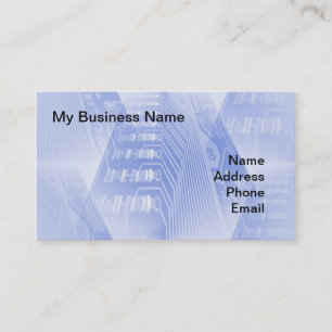 Closeup Views of Computer Motherboards Business Card