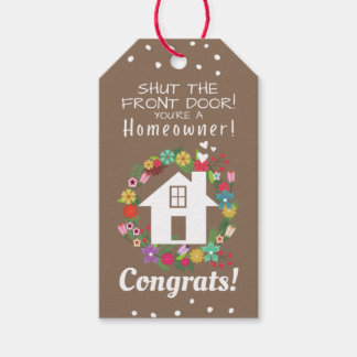 Closing Gift Tag For Realtors / Thank You Gift Box