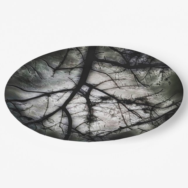 Closing In Paper Plate (Angled)