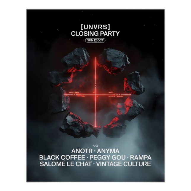 Closing Party [UNVRS] Poster (Front)