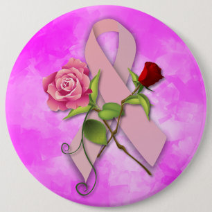 Closure for the Breast Cancer Survivor 6 Cm Round Badge