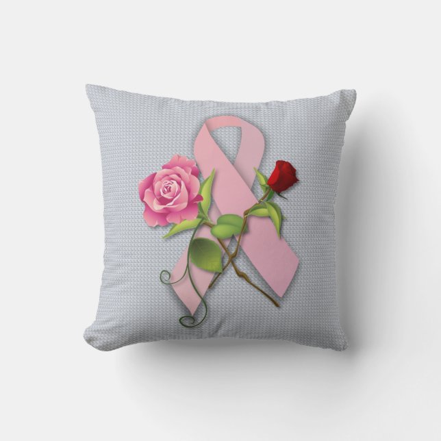 Closure for the Breast Cancer Survivor Cushion (Front)