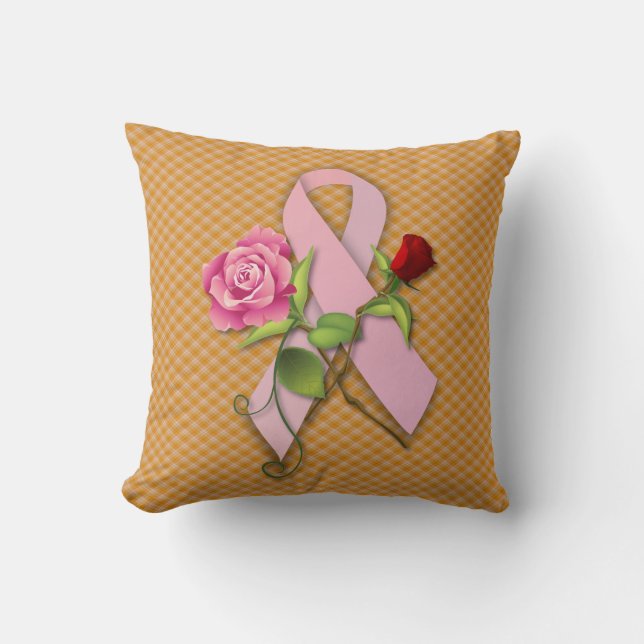 Closure for the Breast Cancer Survivor Cushion (Front)