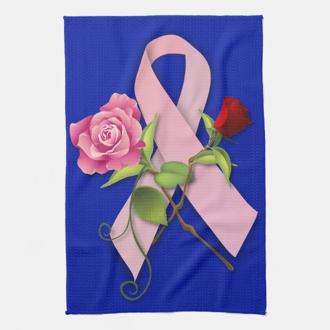 Closure for the Breast Cancer Survivor Tea Towel (Vertical)