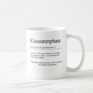 "Closure period" gift, students Coffee Mug