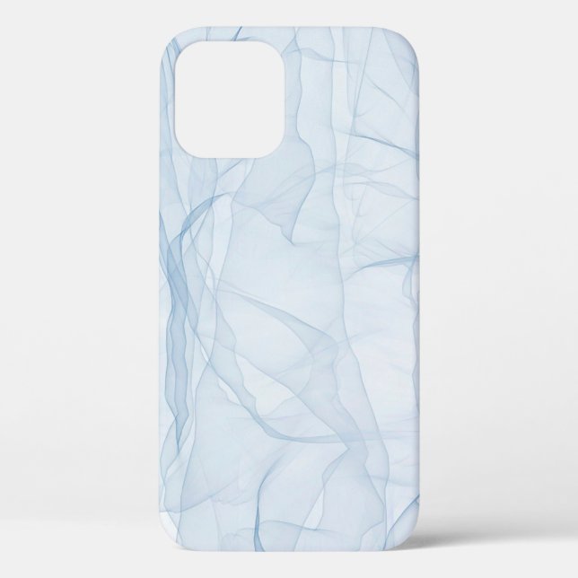 Cloth blue modern background art Case-Mate iPhone case (Back)