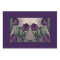 Cloth Placemat Purple Tulips #103