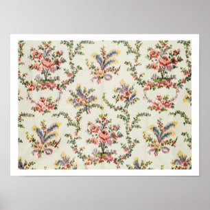 Cloth woven for Queen Marie Antoinette at the Pala Poster