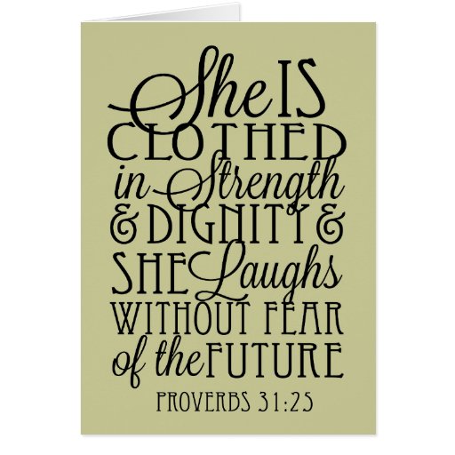 Image of Clothed in Strength & Dignity