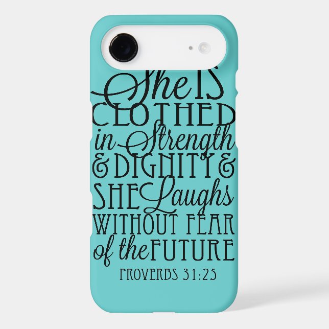 Clothed in Strength & Dignity Case-Mate iPhone Case (Back)