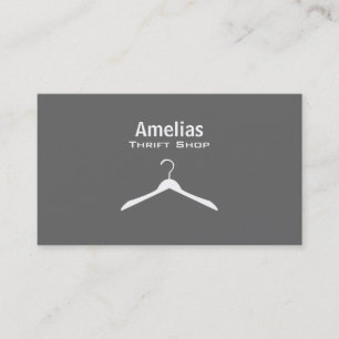 Clothes Hanger Business Cards -Colour Changeable.