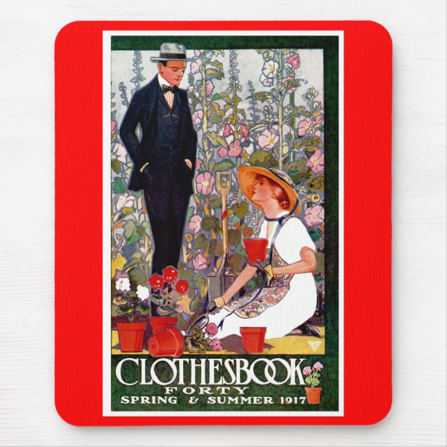Clothesbook Forty: Spring and Summer 1917 Mouse Mat (Front)