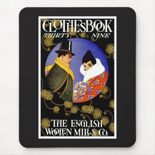 Clothesbook Mouse Mat (Front)