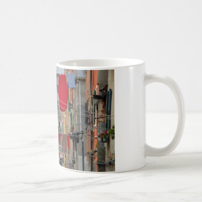 Clotheslines In Venice Italy Coffee Mug (Right)