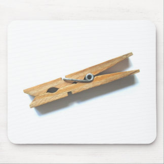clothespin mouse mat