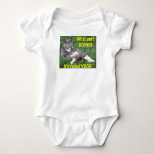 Clothing Baby Cat Yoga Bodysuit