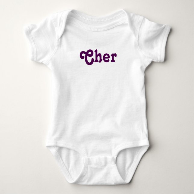 Clothing Baby Cher Bodysuit (Front)