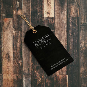 Clothing Black Hanging Display Price Hang Tag