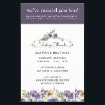 Clothing Boutique Grand Reopening Covid Safety Flyer<br><div class="desc">A complete cohesive collection for all your business products and supplies. Advise patrons of your reopening with new covid safety measures in place. A collection of products to promote social distancing guidelines.These products are great to ensure both employees and clients follow social distancing guidelines. Add your custom wording to this...</div>