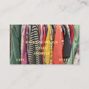 clothing garments cloths colour shirts blouse business card