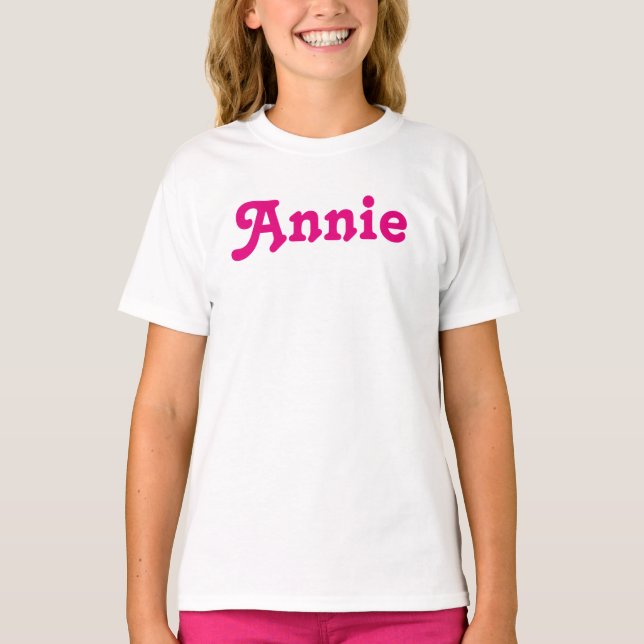 Clothing Girls Annie T-Shirt (Front)