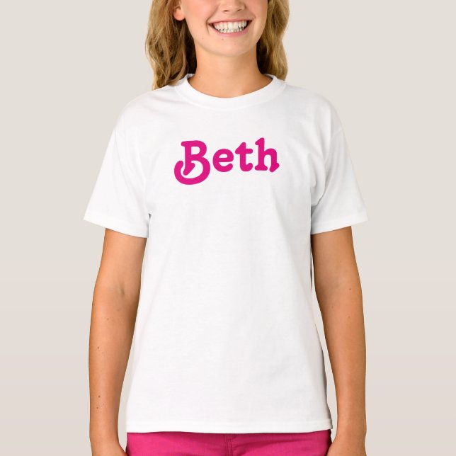 Clothing Girls Beth T-Shirt (Front)