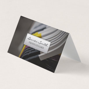 Clothing Hangers Business Card