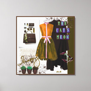 Clothing Sets Latest Styles Fashion Accessories Canvas Print