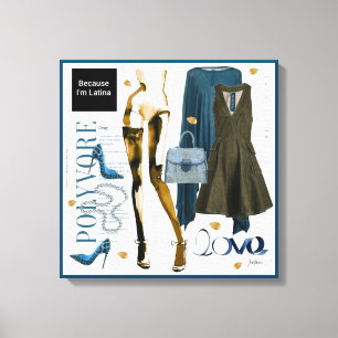 Clothing Sets Latest Styles Fashion Accessories Canvas Print