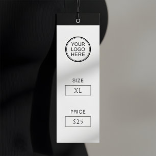 Clothing Size and Price Hang Tag   Modern Chic