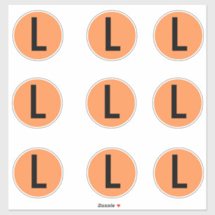 Clothing Size Stickers Labels