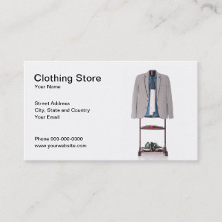 Clothing Store Business Card