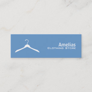 Clothing Store Skinny Business Cards