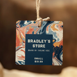 Clothing Tags Small Business Modern Abstract