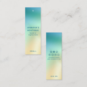 Clothing Tags Small Business Modern Abstract Price