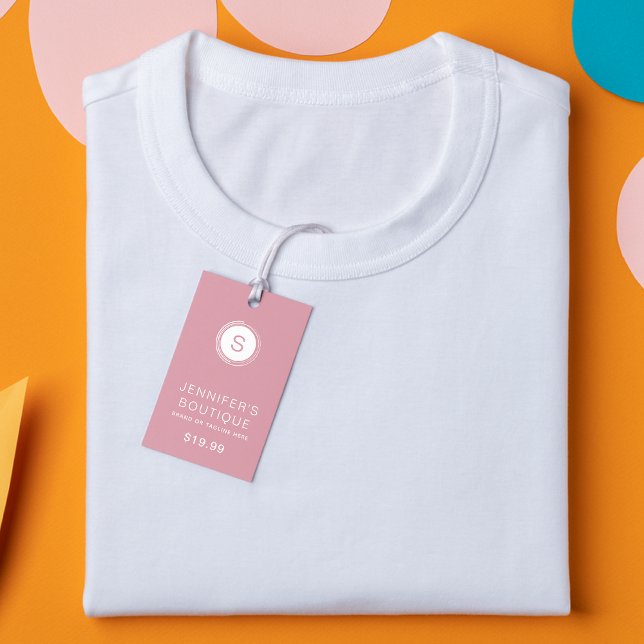 Clothing Tags Small Business Pink (Creator Uploaded)