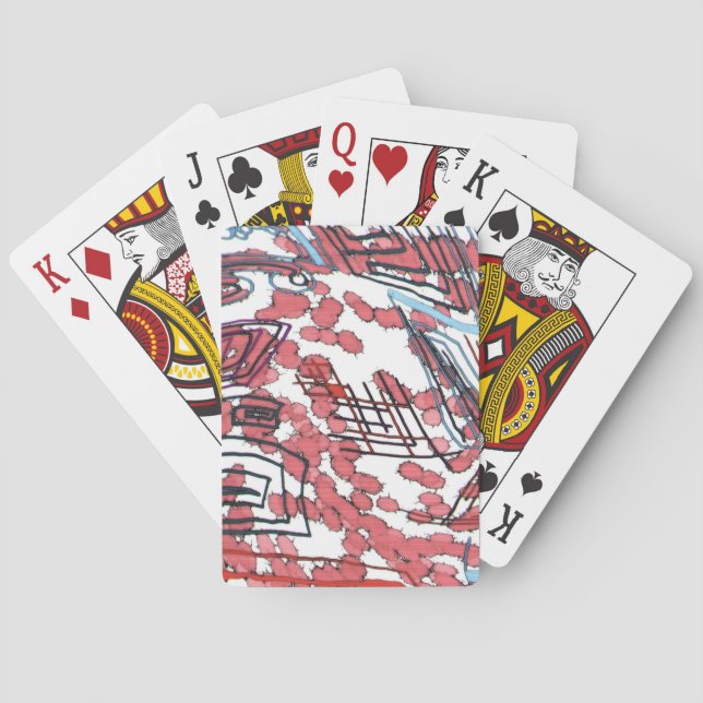 Clotted Playing Cards (Back)