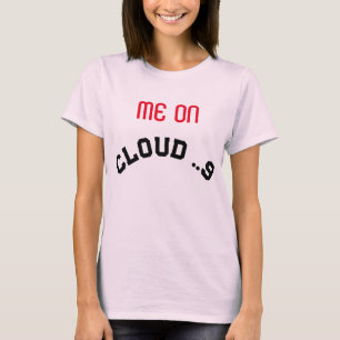 "Cloud 9 Bliss: Pale Pink Women's T-shirt "
