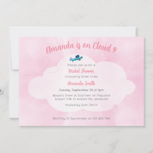 Cloud 9 Bridal Shower Invitation