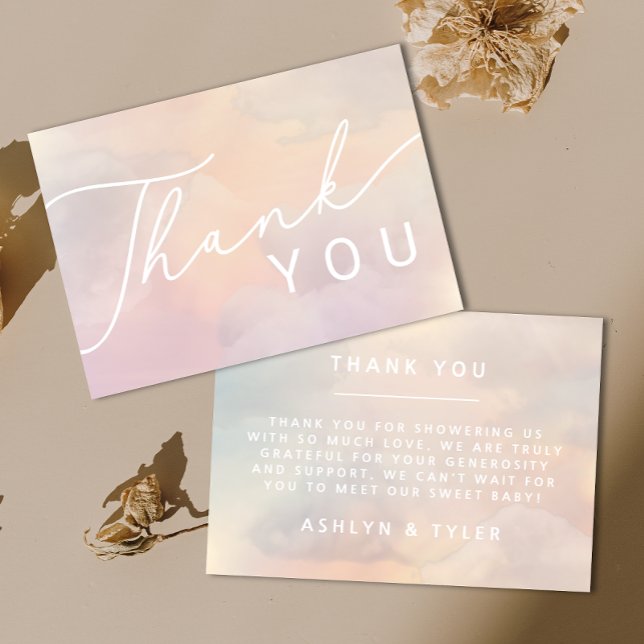 Cloud 9 Heaven Thank You Card (Creator Uploaded)