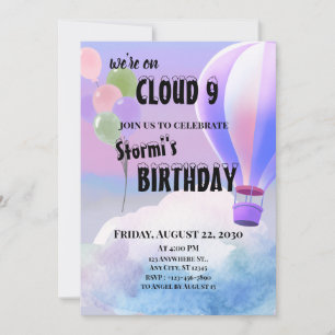 Cloud 9 invitation