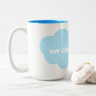 Cloud 9 Two-Tone coffee mug