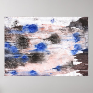 Cloud abstraction. Abstract watercolor background. Poster