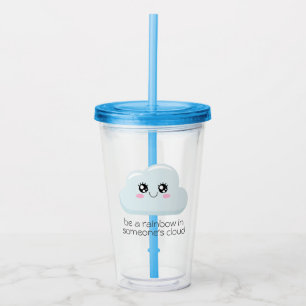 Cloud Acrylic Tumbler